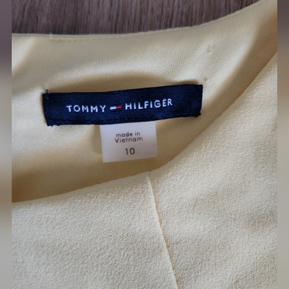 Tommy Hilfigger Yellow Dress Women's Size 10 - Picture 8 of 8